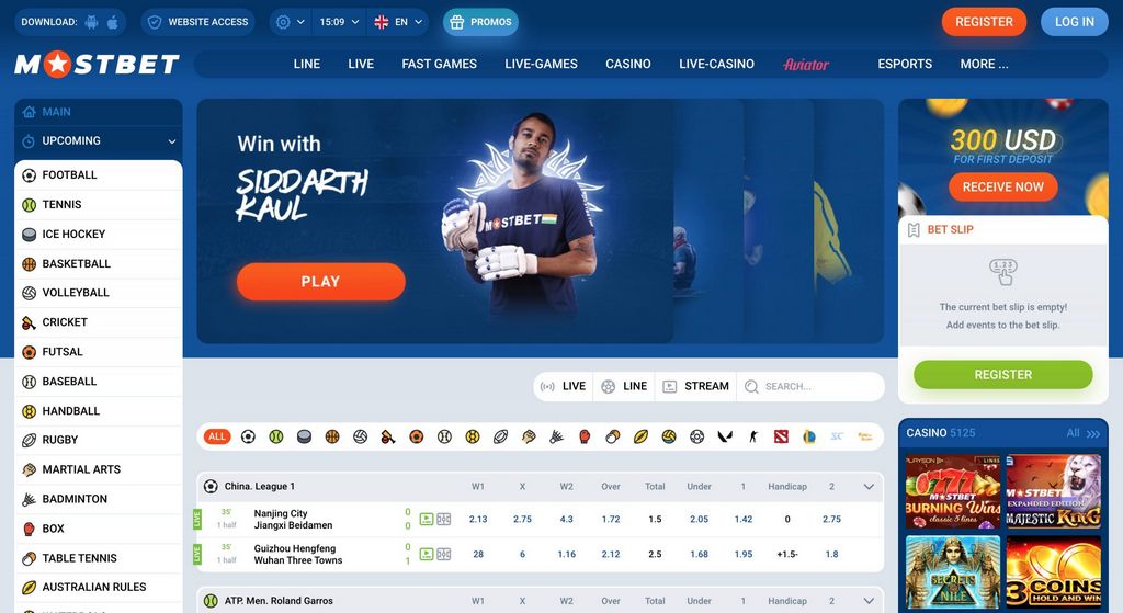 Mostbet - Site Oficial de Cassino Online e Apostas Esportivas
