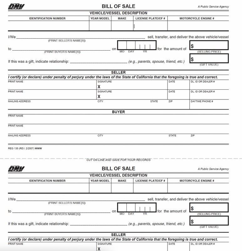 Exactly how To Compose a Proof Of Purchase for a Trailer?